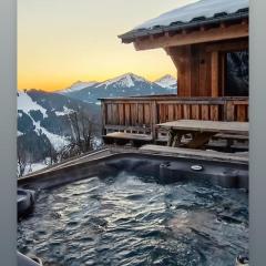 Chalet avec jacuzzi - 150 m des remontées