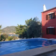 Villa Aspalathus Red, Pool and Panoramic Views to fulfil your Aegean memories