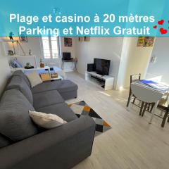 Beau Studio avec vue sur Mer et parking gratuit