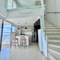 Espectacular Duplex en Bocagrande con Vista al Mar y la Bahia