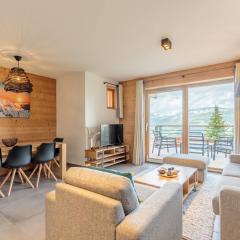 Luxueux appart 5 Cristaux, 3 chambres, spa, ski-in/ski-out, parking, wifi - FR-1-352-54