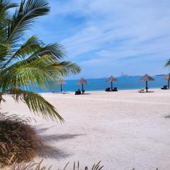 Sea View Getaway Relaxing Balcony & All the Comforts of Home at Marjan Island in RAK