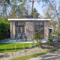 Modern chalet with a terrace near the Veluwe