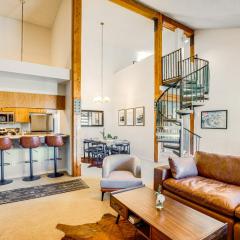 Walk to Lift Mtn-View Crested Butte Condo with Loft