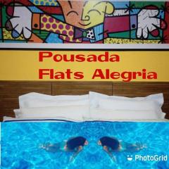 Pousada Flats Alegria piscina climatizada