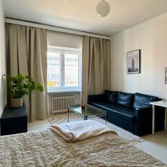 A cozy studio apartment in Vallila