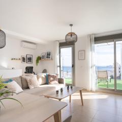 Apartamento Cervantes con terraza y vistas al mar