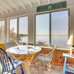 Waterfront Alburgh Getaway with Private Beach!