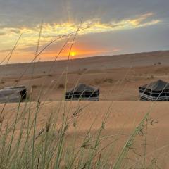 Golden dune Bedouin camp