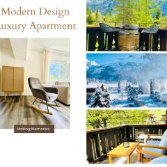 Modern designed, luxury mountain view Apartment