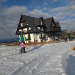 Aparthotel Rabiań-SKI 10metrów od wyciągu narciarskiego połączonego z całą Kotelnicą