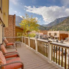 On Main Street Ouray Getaway with Mountain Views!