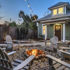 Greenwood Guest House with Covered Hot Tub, Fire pit, and Outdoor TV!