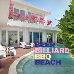 Trendsetting Ultimate 6-Bed BEACH Getaway-Staff-Breakfast-BBQ-Billiard