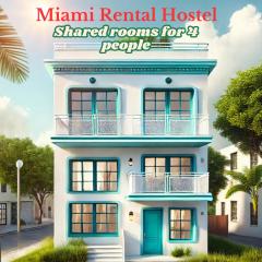 103 Miami Shared Rooms for Men Central Comfortable, Affordable