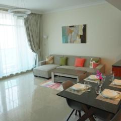 Apartment in Ajman Cornish by the sea with a pool and a beach