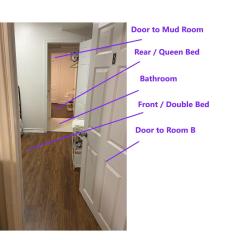 BUDGET Quad Room with En Suite Bathroom