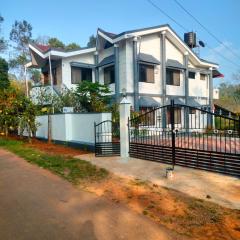 White villa coorg with river view