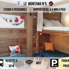 Le Montana - Studio rue du Centre - Cosy et Montagnard - Navette