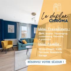 Duplex 5 chambres à la frontière luxembourgeoise