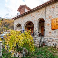 Stone Mountainhouse near Kalavryta, North Peloponnese, Greece