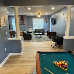 Entire NW Stadium home with pool table and parking