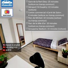 K&N - Maison à partager avec d'autres voyageurs - Chambre privée - Jardin - Balcon