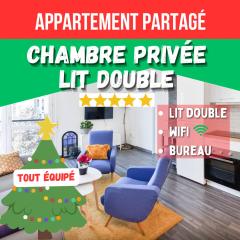 Chambre Privée - TOUT CONFORT - WIFI