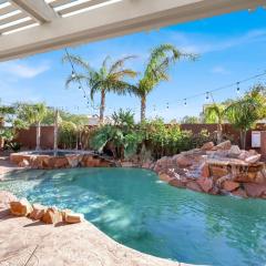 Lux 3BR Oasis Near Strip with Heated Pool and Jacuzzi