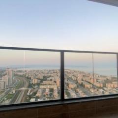 The beautiful view overlooking Acre, Haifa and the neighboring villages