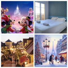 Disney, comfortable 2 bedrooms family apartment, 7 pers, wifi, NETFLIX