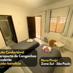 Suíte1 exclusiva casa Pousada Aeroporto Congonhas - suíte não compartilhada