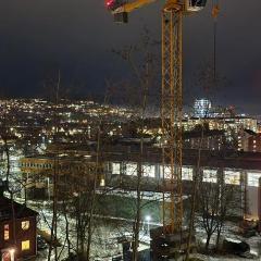 Modern, great view, Lerkendal