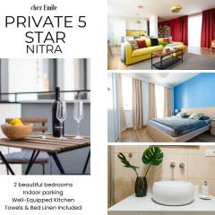 Chez Emile Private 5 star 3 room flat and in-door Pkg