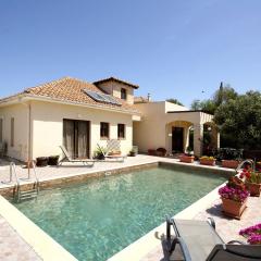 Amathousia Villa with private pool and sea view