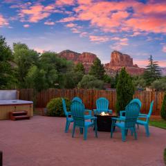 Castle Rock Views Sedona Retreat with Hot Tub!