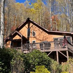 Spacious Cabin in Maggie Valley with AC, WiFi, Fireplace, Pet Friendly