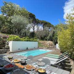 Superb villa-Hauteurs Bastia-Heated pool-View