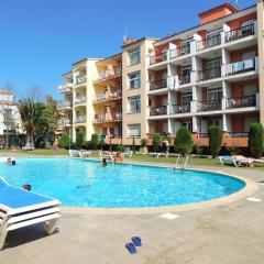 Apartment with barbecue space