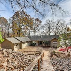 Lakefront Hot Springs Village Home with Private Dock