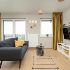 Bright Studio Browary Wrocławskie with Parking by Noclegi Renters