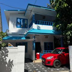 blue homestay varkala 4bhk entire villa