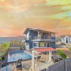 ll EMPYREAN STAY ll 4BHK MIRAGE CHALET ll LARGEST POOL IN LONAVALA ll