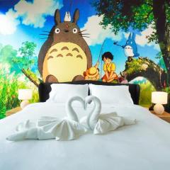 Unique Ghibli Theme Apt-Pool-Gym-Sauna-Steam Room