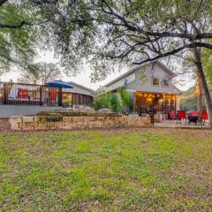 Backyard Oasis Convenient New Braunfels Gem!