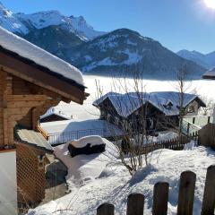 Chalet L'Adret, 3,5 pièces dans les combles.