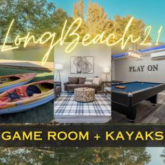 Lakefront Oasis 7 Min to DWNTN with Game Room!