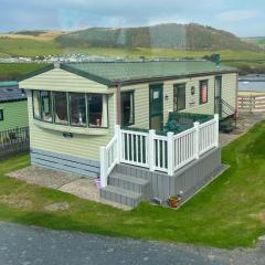 Sea View Escape 2 Bedroom Pet Friendly Caravan at Clarach Bay