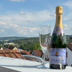 Maisonette und Terrasse im Zentrum