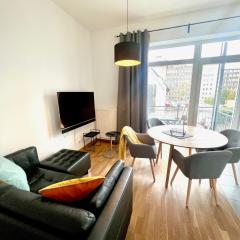 Cooles City-Appartment - Balkon